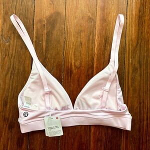 lululemon athletica Pink Triangle Bralette with Adjustable Straps